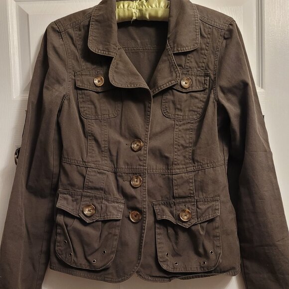 Urban Life Khaki Cotton Jacket NWOT - Picture 1 of 9